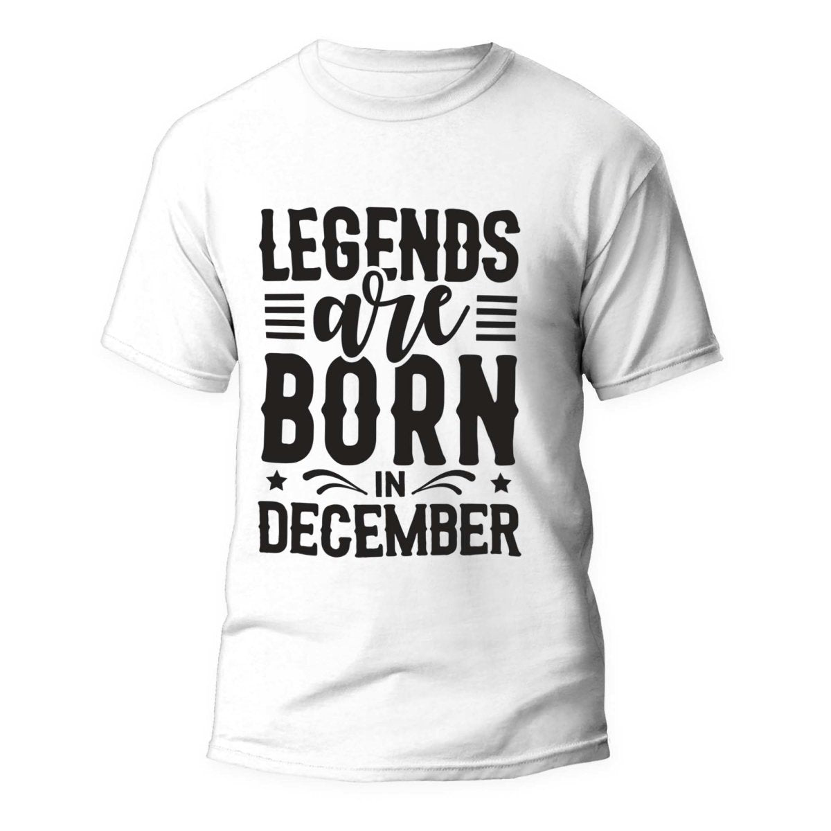 Tricou Legends are born in December - clevny.ro