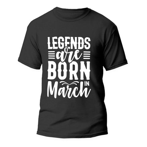 Tricou Legends are born in March - clevny.ro