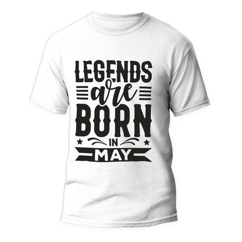 Tricou Legends are born in May - clevny.ro