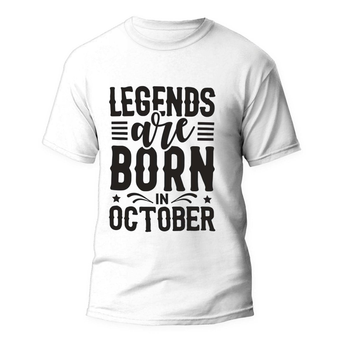 Tricou Legends are born in October - clevny.ro